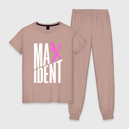 Женская пижама Maxident - stray kids / Пыльно-розовый – фото 1
