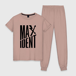Женская пижама Maxident - black - stray kids