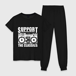 Женская пижама Support the classic