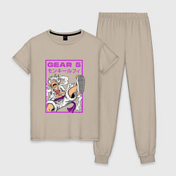 Женская пижама One piece - gear 5 белый