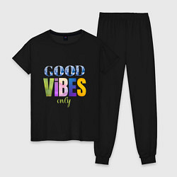 Женская пижама  Good vibes only