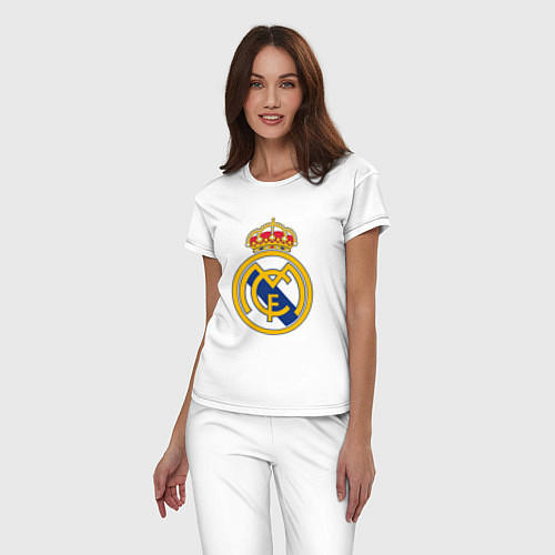 Женская пижама Real madrid fc sport / Белый – фото 3