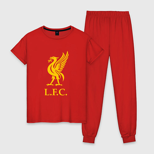 Женская пижама Liverpool sport fc / Красный – фото 1