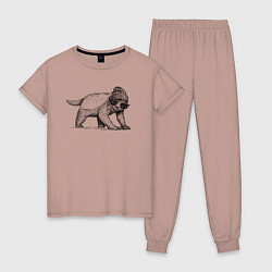 Женская пижама Медоед модный