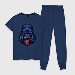 Женская пижама Blue monkey