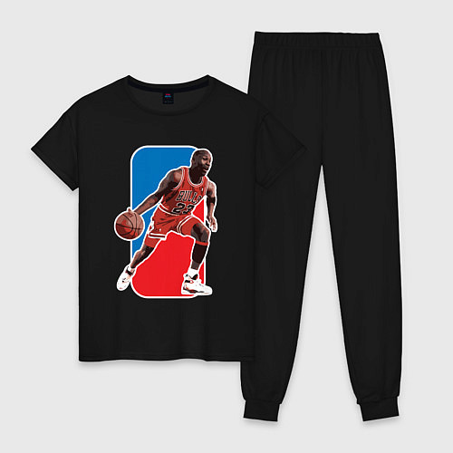 Женская пижама Jordan play / Черный – фото 1