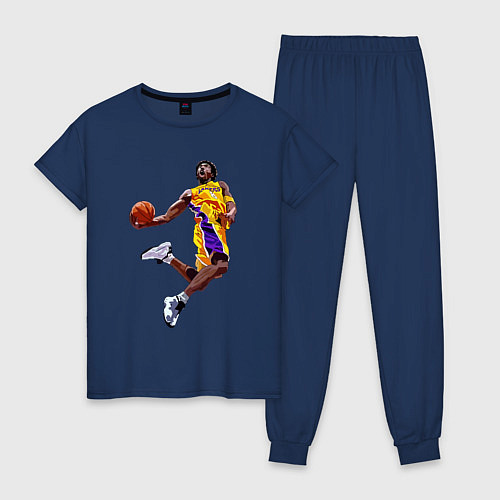 Женская пижама Kobe Bryant dunk / Тёмно-синий – фото 1
