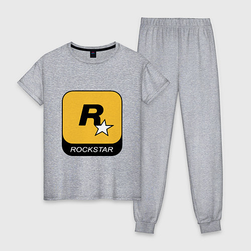 Женская пижама Rockstar / Меланж – фото 1