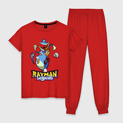 Женская пижама Rayman and Globox fight