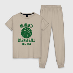 Женская пижама Milwaukee basketball 1968