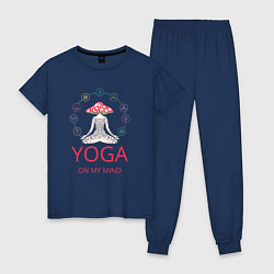 Женская пижама Йога в моём разуме всегда