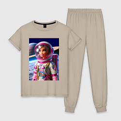 Женская пижама Барби - крутой космонавт