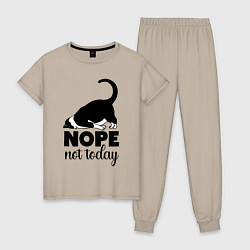 Женская пижама Nope - not today