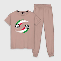 Женская пижама Итальянские мячи