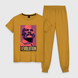 Женская пижама Lenin revolution