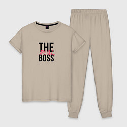 Женская пижама The real boss