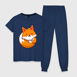 Женская пижама Orange fox