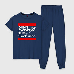 Женская пижама Dont sweat the Technics