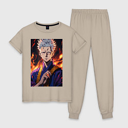 Женская пижама Satoru Gojo магическая битва