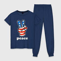 Женская пижама USA peace