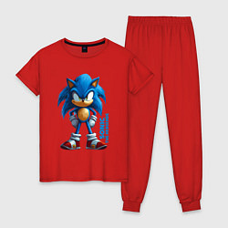 Женская пижама Sonic - poster style