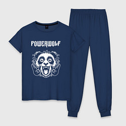 Женская пижама Powerwolf rock panda