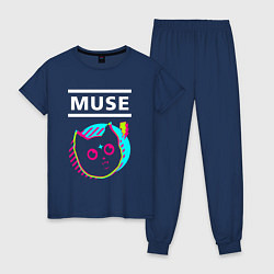 Женская пижама Muse rock star cat