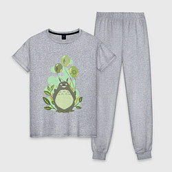 Женская пижама Green Totoro