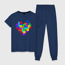 Женская пижама Color tetris