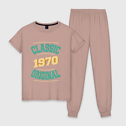 Женская пижама 1970 классика