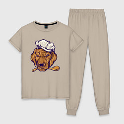 Женская пижама Chef dog