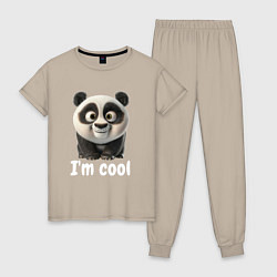 Женская пижама Крутая панда cool