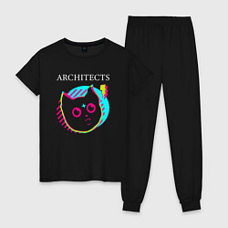 Женская пижама Architects rock star cat