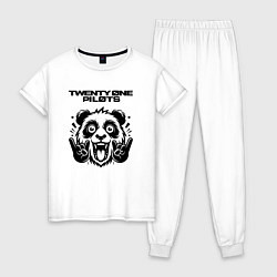 Женская пижама Twenty One Pilots - rock panda