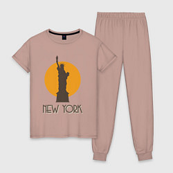 Женская пижама Город Нью-Йорк