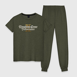 Женская пижама Kingdom come 2 deliverance logo