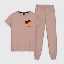 Женская пижама Im German - motto