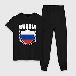 Женская пижама Russian flag