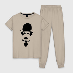 Женская пижама Чаплин лого