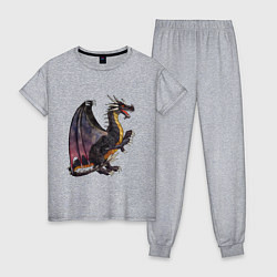 Женская пижама HOMM3 Black Dragon