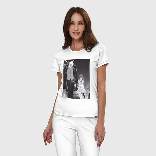 Женская пижама Невеста чародея Тисэ Хатори манга / Белый – фото 3