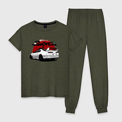 Женская пижама Автомобиль Toyota Supra