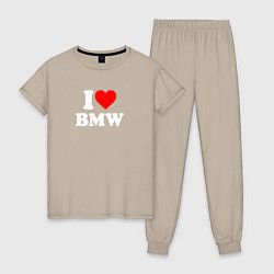 Женская пижама I love my BMW