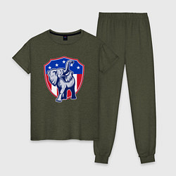 Женская пижама Elephant USA