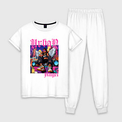 Женская пижама Городская девушка ангел в стиле хип-хоп