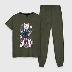 Женская пижама Chiaki Nanami - Neko Danganronpa