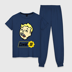 Женская пижама Vault boy - covid 19