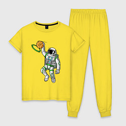 Женская пижама Космический баскет