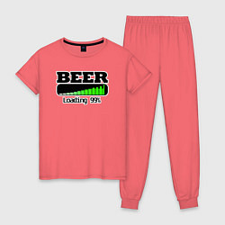 Женская пижама Beer loading