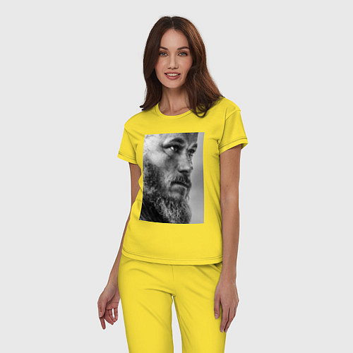 Женская пижама Рагнар: воин севера / Желтый – фото 3